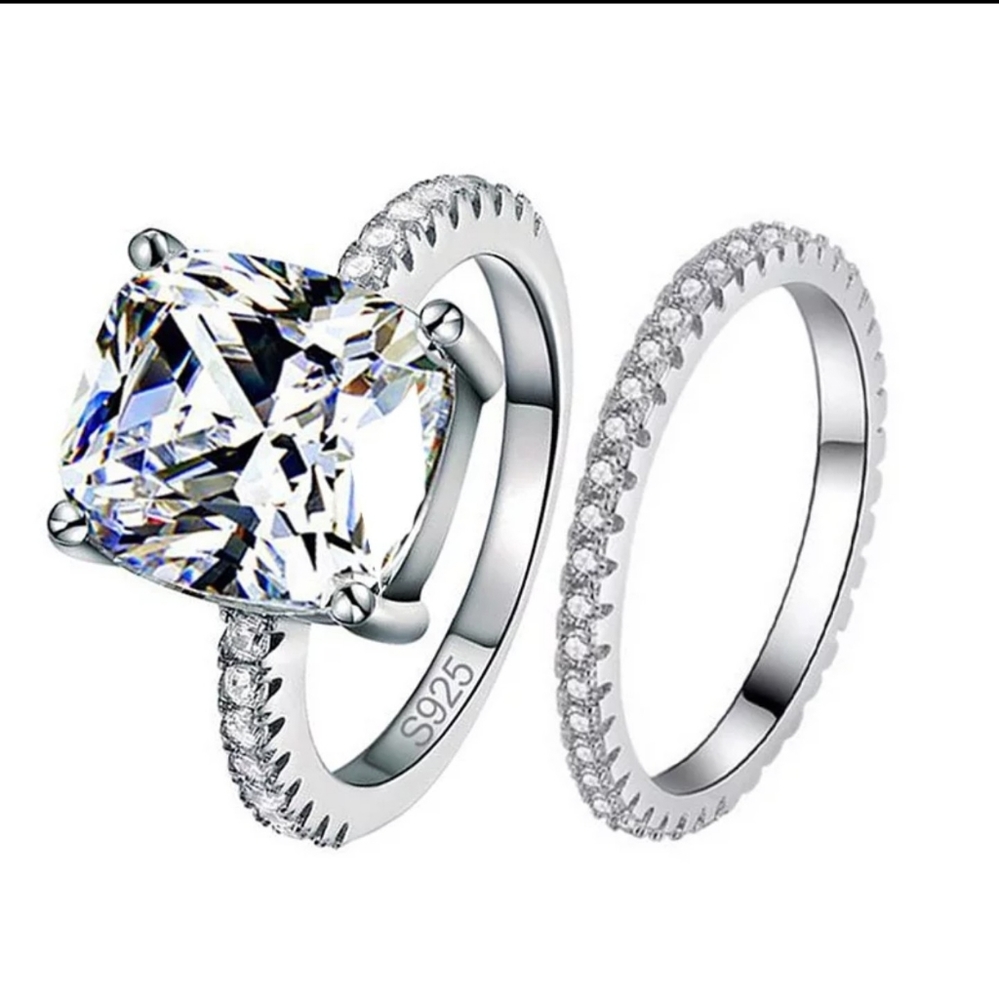 Sterling silver ring set